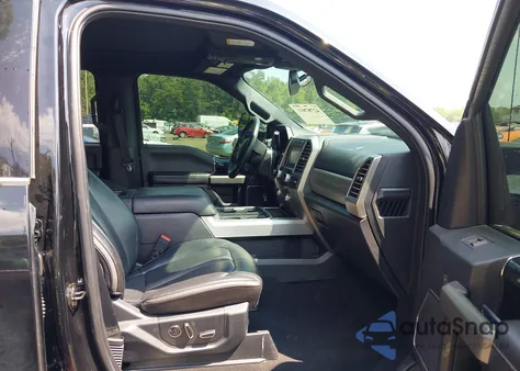 2021 Ford F-250 Platinum из США, поврежденный, VIN 1FT7W2BT8MEC03971